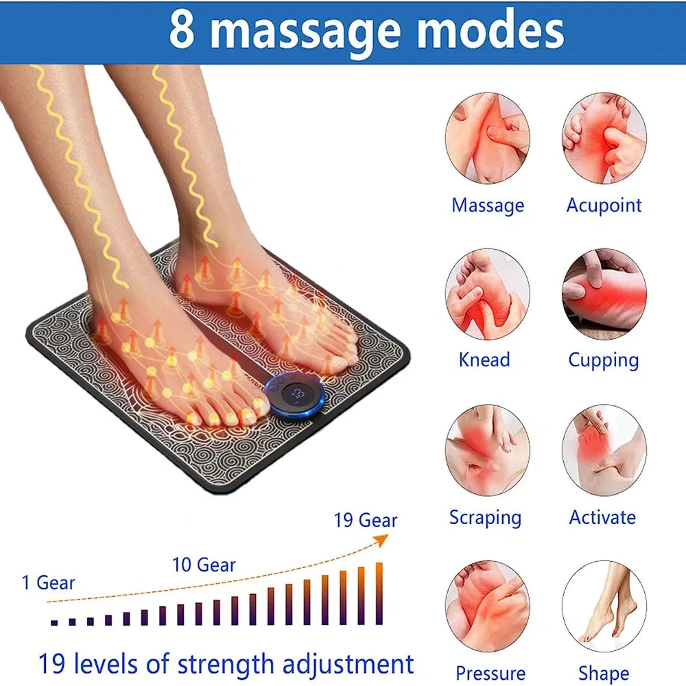 Ovenza™ Foot Massage Pad Suitable for Home and Travel